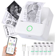 Portable Mini Thermal Printer Paper Photo Pocket Thermal Printer 58Mm Printing DIY Printer Home Office Use