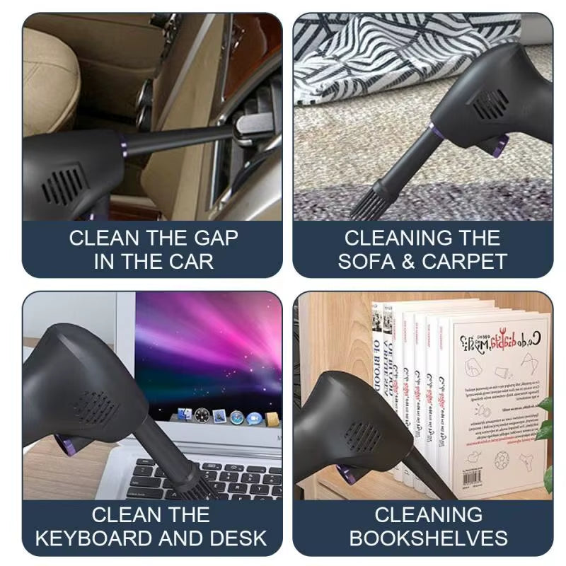 Cordless Electric Air Duster for Electronics Cleaning - Ideal for Computers and Cameras